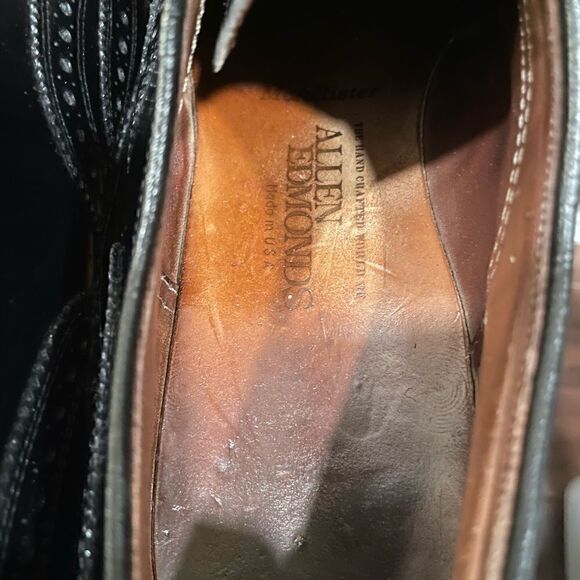 ALLEN EDMONDS McAllister 9.5 A shoes - Picture 8 of 10